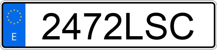 Numer rejestracyjny 2472LSC posiada MERCEDES GLA (247)