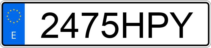 Numer rejestracyjny 2475HPY posiada DACIA DOKKER Numer rejestracyjny 2475HPY posiada DACIA DOKKER