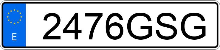 Numer rejestracyjny 2476GSG posiada BMW SERIE 3 Numer rejestracyjny 2476GSG posiada BMW SERIE 3