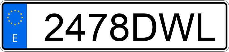 Numer rejestracyjny 2478DWL posiada MERCEDES A (168-169) Numer rejestracyjny 2478DWL posiada MERCEDES A (168-169)