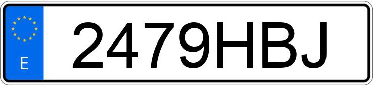 Numer rejestracyjny 2479HBJ posiada AUDI A5 SPORTBACK Numer rejestracyjny 2479HBJ posiada AUDI A5 SPORTBACK