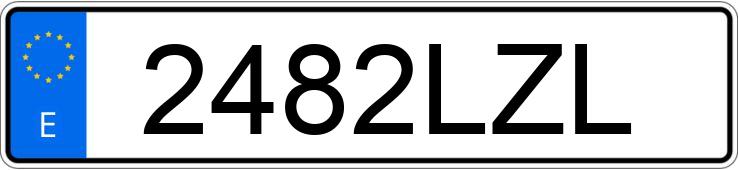 Numer rejestracyjny 2482LZL posiada OPEL MOVANO Numer rejestracyjny 2482LZL posiada OPEL MOVANO