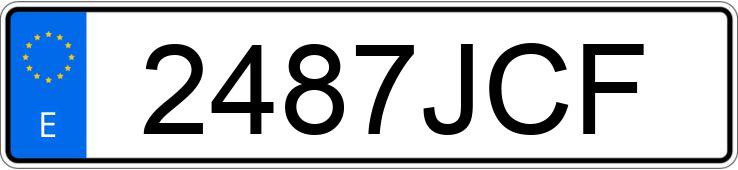 Numer rejestracyjny 2487JCF posiada PEUGEOT 508