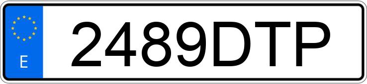 Numer rejestracyjny 2489DTP posiada VOLVO XC90 Numer rejestracyjny 2489DTP posiada VOLVO XC90
