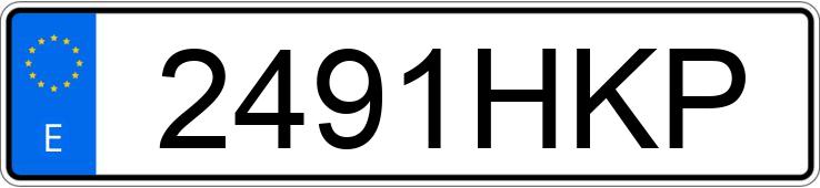 Numer rejestracyjny 2491HKP posiada PEUGEOT SUM UP Numer rejestracyjny 2491HKP posiada PEUGEOT SUM UP