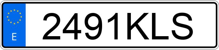 Numer rejestracyjny 2491KLS posiada RENAULT GRAND SCENIC Numer rejestracyjny 2491KLS posiada RENAULT GRAND SCENIC