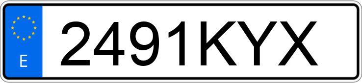 Numer rejestracyjny 2491KYX posiada DACIA SANDERO STEPWAY Numer rejestracyjny 2491KYX posiada DACIA SANDERO STEPWAY