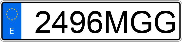 Numer rejestracyjny 2496MGG posiada OPEL GRANDLAND