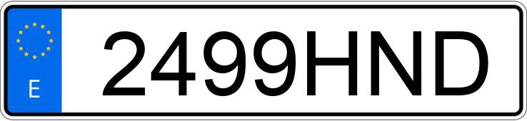 Numer rejestracyjny 2499HND posiada PEUGEOT 508 Numer rejestracyjny 2499HND posiada PEUGEOT 508