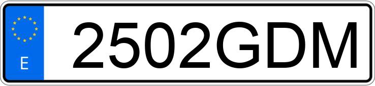 Numer rejestracyjny 2502GDM posiada FORD FOCUS Numer rejestracyjny 2502GDM posiada FORD FOCUS