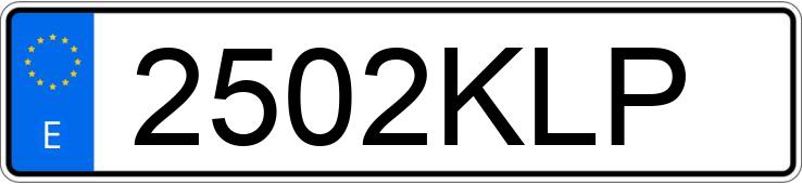 Numer rejestracyjny 2502KLP posiada TOYOTA LAND CRUISER Numer rejestracyjny 2502KLP posiada TOYOTA LAND CRUISER