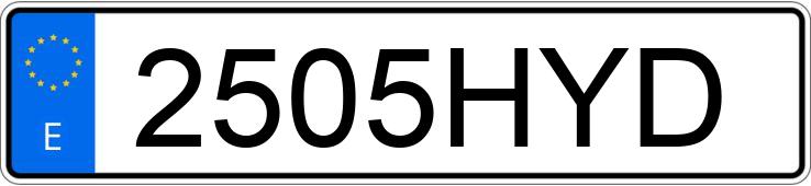 Numer rejestracyjny 2505HYD posiada BMW SERIE 3 Numer rejestracyjny 2505HYD posiada BMW SERIE 3