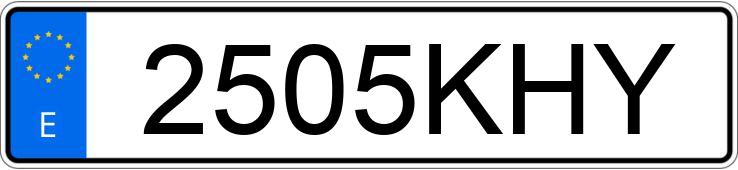 Numer rejestracyjny 2505KHY posiada VOLKSWAGEN GOLF Numer rejestracyjny 2505KHY posiada VOLKSWAGEN GOLF