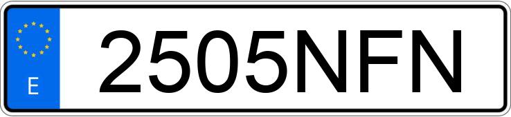 Numer rejestracyjny 2505NFN posiada MITSUBISHI ASX Numer rejestracyjny 2505NFN posiada MITSUBISHI ASX