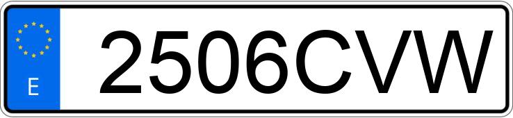 Numer rejestracyjny 2506CVW posiada SEAT IBIZA Numer rejestracyjny 2506CVW posiada SEAT IBIZA