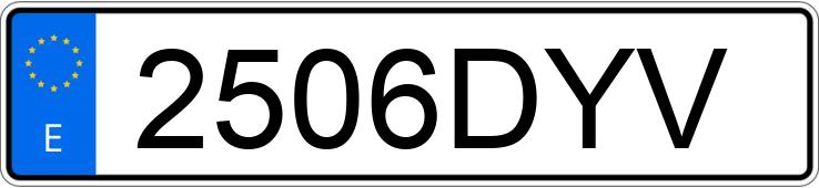 Numer rejestracyjny 2506DYV posiada LAND ROVER DEFENDER