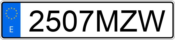 Numer rejestracyjny 2507MZW posiada KIA VENGA Numer rejestracyjny 2507MZW posiada KIA VENGA