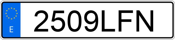 Numer rejestracyjny 2509LFN posiada RENAULT CLIO Numer rejestracyjny 2509LFN posiada RENAULT CLIO