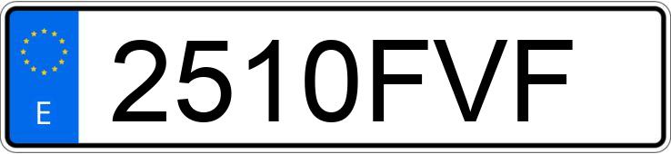 Numer rejestracyjny 2510FVF posiada VOLKSWAGEN GOLF Numer rejestracyjny 2510FVF posiada VOLKSWAGEN GOLF