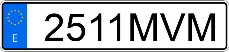 Numer rejestracyjny 2511MVM posiada BENTLEY CONTINENTAL