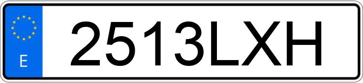 Numer rejestracyjny 2513LXH posiada KIA CEED