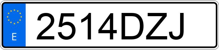 Numer rejestracyjny 2514DZJ posiada OPEL CORSA Numer rejestracyjny 2514DZJ posiada OPEL CORSA