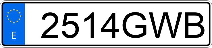 Numer rejestracyjny 2514GWB posiada CHEVROLET-GM CRUZE Numer rejestracyjny 2514GWB posiada CHEVROLET-GM CRUZE