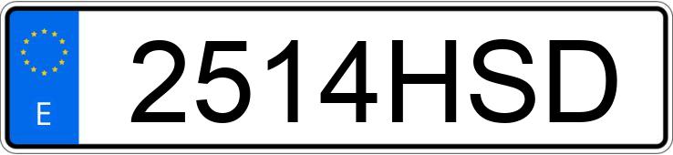 Numer rejestracyjny 2514HSD posiada MERCEDES CLA (117) Numer rejestracyjny 2514HSD posiada MERCEDES CLA (117)