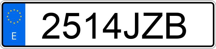 Numer rejestracyjny 2514JZB posiada MERCEDES CLA (117)