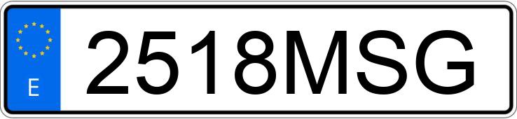 Numer rejestracyjny 2518MSG posiada MERCEDES CLA (118) Numer rejestracyjny 2518MSG posiada MERCEDES CLA (118)