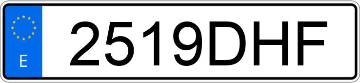 Numer rejestracyjny 2519DHF posiada ALFA ROMEO 147