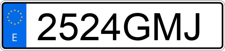 Numer rejestracyjny 2524GMJ posiada PEUGEOT 308 Numer rejestracyjny 2524GMJ posiada PEUGEOT 308