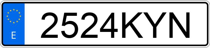 Numer rejestracyjny 2524KYN posiada AUDI A4 ALLROAD QUATTRO