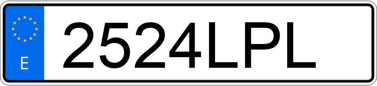 Numer rejestracyjny 2524LPL posiada PEUGEOT 2008