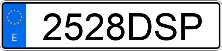 Numer rejestracyjny 2528DSP posiada RENAULT KANGOO