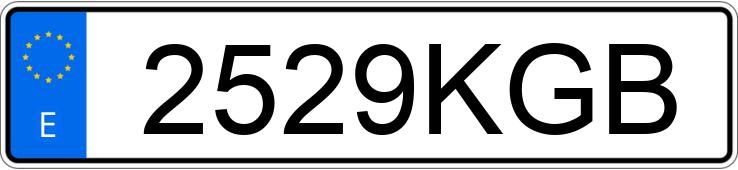 Numer rejestracyjny 2529KGB posiada PORSCHE 911 Numer rejestracyjny 2529KGB posiada PORSCHE 911