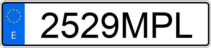 Numer rejestracyjny 2529MPL posiada RENAULT AUSTRAL