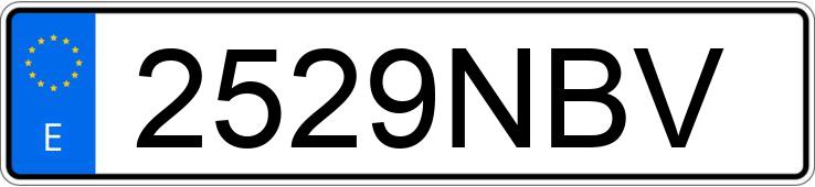 Numer rejestracyjny 2529NBV posiada KIA CEED