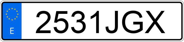 Numer rejestracyjny 2531JGX posiada BMW SERIE 3 Numer rejestracyjny 2531JGX posiada BMW SERIE 3