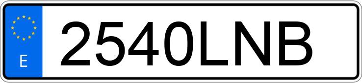 Numer rejestracyjny 2540LNB posiada VOLKSWAGEN TIGUAN Numer rejestracyjny 2540LNB posiada VOLKSWAGEN TIGUAN