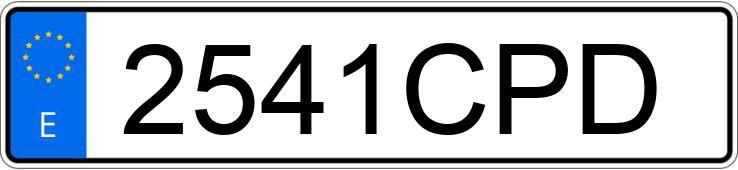 Numer rejestracyjny 2541CPD posiada BMW SERIE 5 Numer rejestracyjny 2541CPD posiada BMW SERIE 5