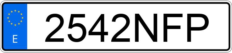 Numer rejestracyjny 2542NFP posiada RENAULT AUSTRAL Numer rejestracyjny 2542NFP posiada RENAULT AUSTRAL