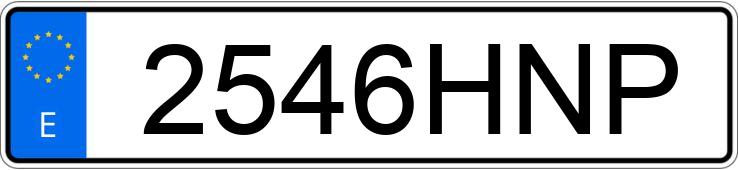 Numer rejestracyjny 2546HNP posiada NISSAN QASHQAI