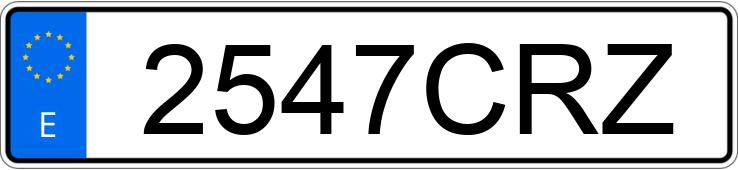 Numer rejestracyjny 2547CRZ posiada BMW SERIE 3 Numer rejestracyjny 2547CRZ posiada BMW SERIE 3