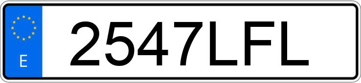 Numer rejestracyjny 2547LFL posiada MERCEDES CLA (118) Numer rejestracyjny 2547LFL posiada MERCEDES CLA (118)