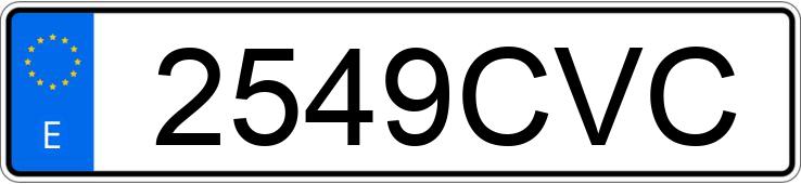 Numer rejestracyjny 2549CVC posiada SEAT LEON Numer rejestracyjny 2549CVC posiada SEAT LEON