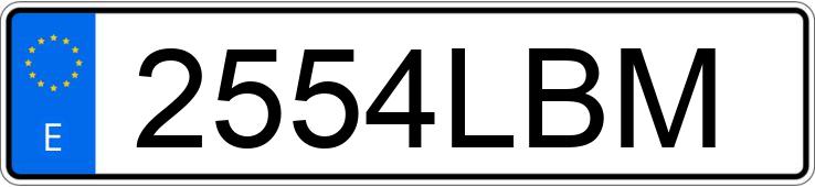 Numer rejestracyjny 2554LBM posiada AUDI A7 SPORTBACK Numer rejestracyjny 2554LBM posiada AUDI A7 SPORTBACK