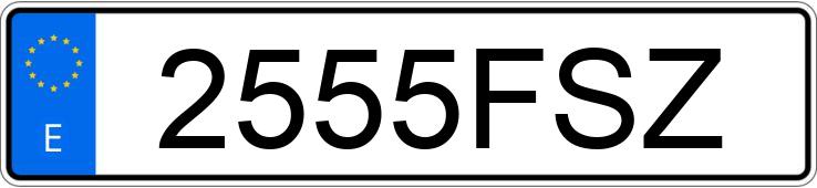 Numer rejestracyjny 2555FSZ posiada BMW SERIE 3 Numer rejestracyjny 2555FSZ posiada BMW SERIE 3