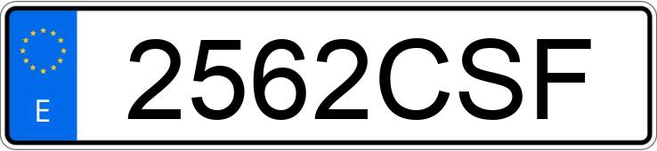 Numer rejestracyjny 2562CSF posiada SEAT LEON Numer rejestracyjny 2562CSF posiada SEAT LEON