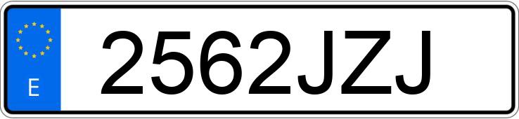 Numer rejestracyjny 2562JZJ posiada FORD MONDEO Numer rejestracyjny 2562JZJ posiada FORD MONDEO